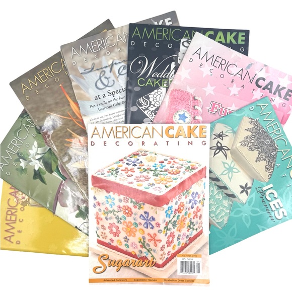 **CLEARANCE** AMERICAN CAKE DECORATING - Cake Decorating Magazines - Picture 1 of 9